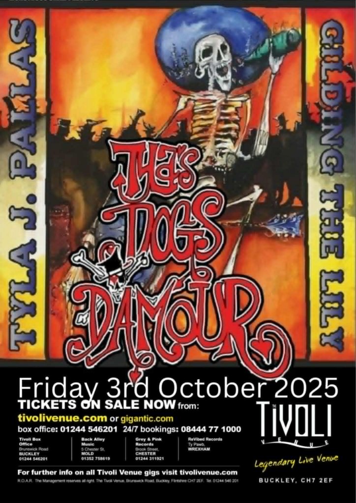Tyla J Pallas Dogs D'Amour – Friday 3rd October 2025 | The